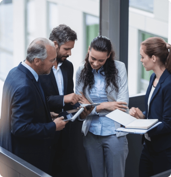 Legal team meeting