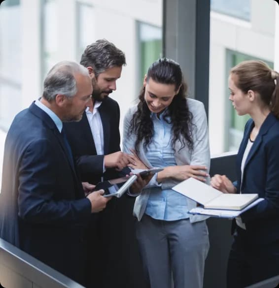 Legal team meeting